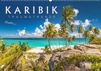 Karibik - Traumstrände (Wandkalender 2022 DIN A2 quer)