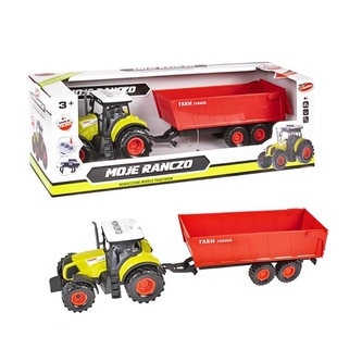 Traktor s vlečkou se zvukem