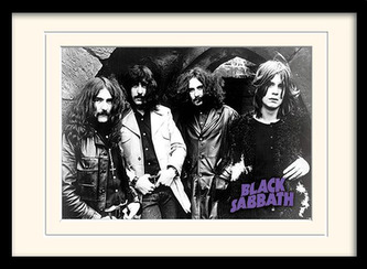 obraz v rámu Black Sabbath: Photo (30 x 40 cm)