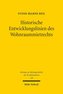Historische Entwicklungslinien des Wohnraummietrechts