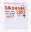 Kalendář 2022 Pracovní MINI - stolní, 14denní