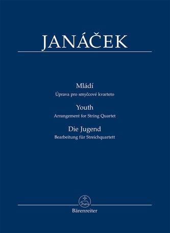 Mládí - Úprava pro smyčcové kvarteto (studijní partitura) TP521
