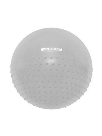 Spokey - Half fit gymn.míč 2v1 55cm šedý vč pumpičky Spokey - Half fit gymn.míč 2v1 55cm šedý vč pumpičky