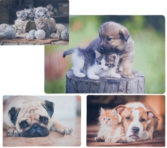 Rohožka 58x58cm Psi