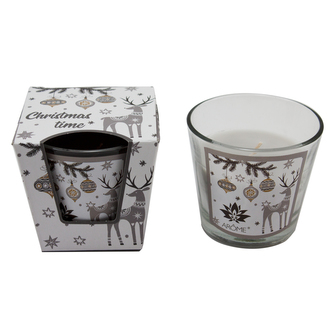 Vonná svíčka 120 g, vánoční balení, lesní plody a kardamon