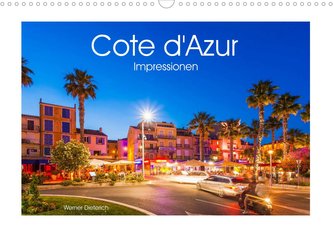 COTE D'AZUR  Impressionen (Wandkalender 2022 DIN A3 quer)