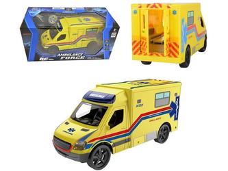 Sanitka na dálkové ovládání, 4 kanál, se světlem a zvukem, 37 cm