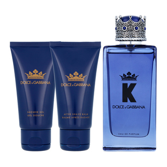 Dolce&Gabbana K parfémovaná voda 100 ml + sprchový gel 50 ml + balzám po holení 50 ml