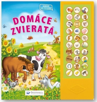 Domáce zvieratá  kniha so zvukmi