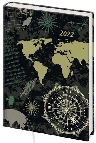 Diář 2022 B6 LYRA týdenní L238 Continents