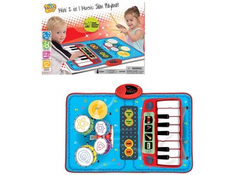 Taneční koberec mini 2 v 1,  70 x 45 cm