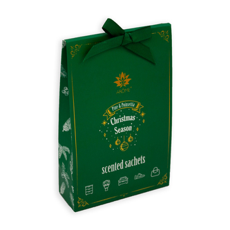 Sáčky vonné, 3 ks v balení, Pine and Poinsettia