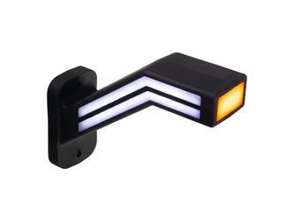 Poziční LED světlo (tykadlo) pro nákladní vozy STU levé  červeno-bílo-oranžové TRL191L