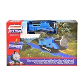 Lokomotiva s kolejemi, světlem a zvukem