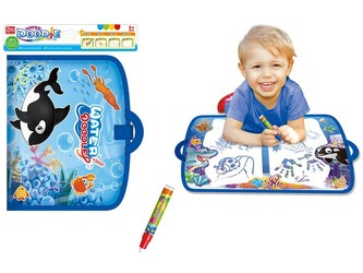 Malování vodou - oceán