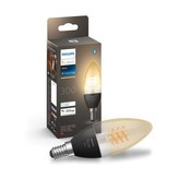 Hue Bluetooth žárovka LED E14 filament 4,5W 300lm 2100K