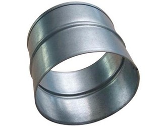 spojka kovová na flexo potrubí 125mm