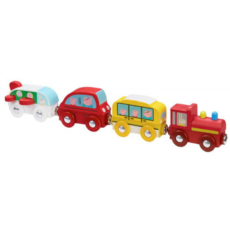 PEPPA PIG malé dřevěné dopravní prostředky