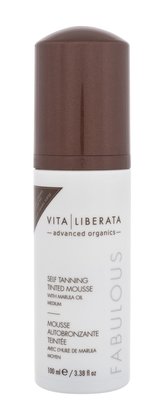 Vita Liberata Fabulous Samoopalovací přípravek Self Tanning Tinted Mousse 100 ml Medium pro ženy