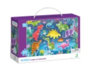 Puzzle Planet of dinosaurs