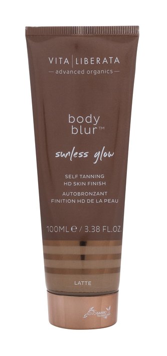 Vita Liberata Body Blur Makeup Sunless Glow 100 ml Latte Self Tanning HD Skin Finish pro ženy