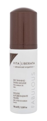Vita Liberata Fabulous Samoopalovací přípravek Self Tanning Tinted Mousse 100 ml Dark pro ženy