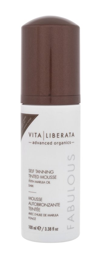 Vita Liberata Fabulous Samoopalovací přípravek Self Tanning Tinted Mousse 100 ml Dark pro ženy