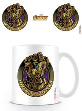 Keramický hrnek Marvel|Avengers Infinity War: Infinite Power (objem 315 ml) bílý