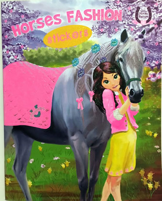 Horses Passion 4 - Milujeme koníky - Omalovánky a samolepky