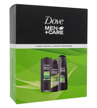 Dove Men + Care sprchový gel Men+Care Extra Fresh 250 ml + antiperspirant Men+Care Extra Fresh 150 ml + šampon Men+Care Fresh 250 ml