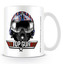 Bílý keramický hrnek Top Gun: Maverick Helmet (objem 315 ml)