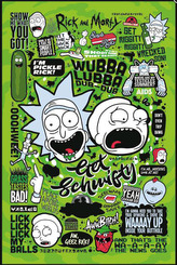 Plakát Rick and Morty: Quotes (61 x 91,5 cm)