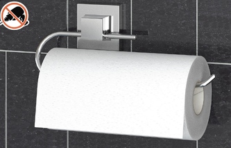 Držák na papír utěrky chrom 27x12x4cm