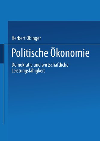 Politische Ökonomie