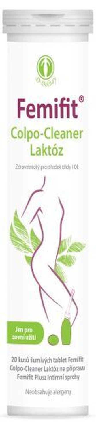 Femifit Colpo-Cleaner Laktóz šumivé tablety 20 ks