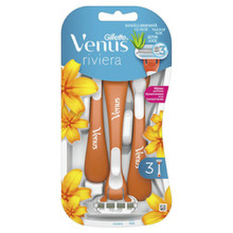 Gillette Jednorázová holítka Venus Riviera 3 ks woman