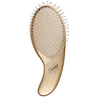 Olivia Garden Zlatý kartáč na rozčesání mokrých vlasů s nylonovými štětinami Divine Wet Detangler woman