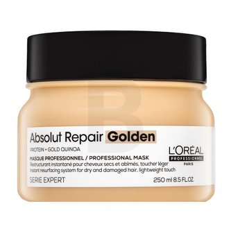 L´Oréal Professionnel Regenerační maska pro poškozené jemné vlasy Serie Expert Absolut Repair Gold Quinoa + Protein (Golden Masque) Objem 250 ml woman