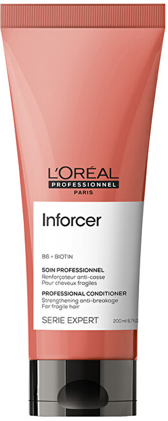 L´Oréal Professionnel Posilující kondicionér pro jemné vlasy Série Expert (B6 + Biotin Inforcer) Objem 200 ml - nové balení woman