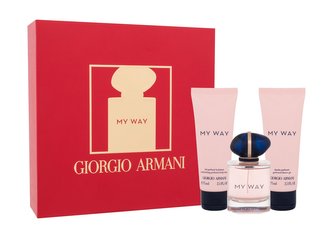 Giorgio Armani My Way parfémovaná voda 50 ml + sprchový gel 75 ml + tělové mléko 75 ml