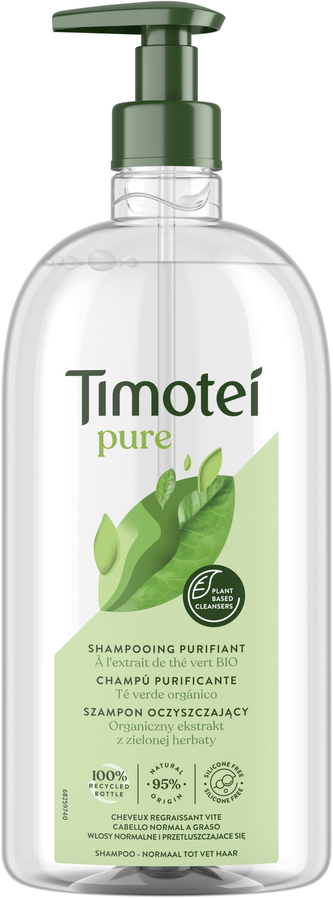 Timotei Šampon Čistota pro normální až mastné vlasy Pure (Shampoo) Objem 750 ml woman