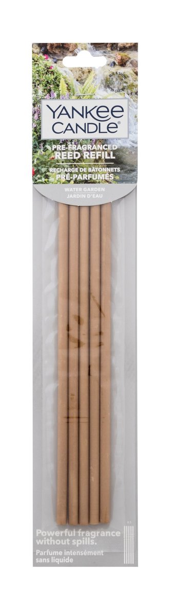 YANKEE CANDLE Pre-Fragranced Water Garden voňavé tyčinky náplň 5 stébel