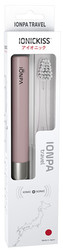 IONIC Corporation Sonický ionizační cestovní zubní kartáček IONICKISS IONPA TRAVEL Růžová perleť