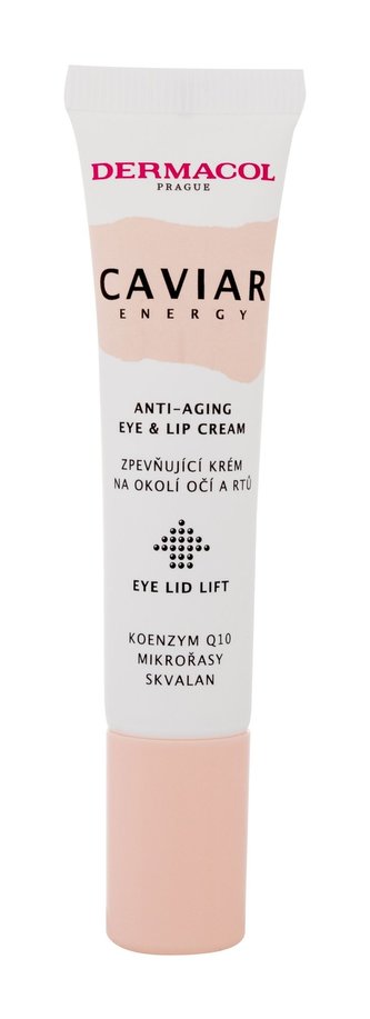 Dermacol Caviar Energy Oční krém Eye & Lip 15 ml pro ženy