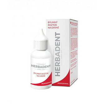 Herbadent Bylinný roztok na dásně Professional 25 ml unisex
