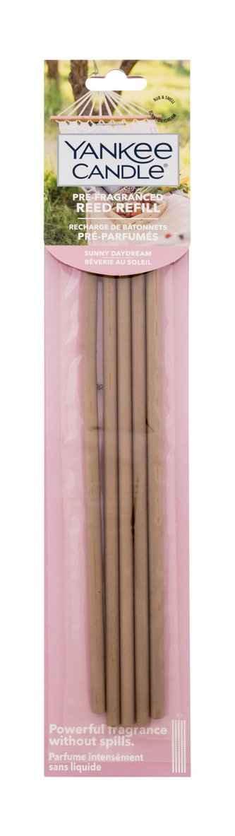 YANKEE CANDLE Pre-Fragranced Sunny Daydream voňavé tyčinky náplň 5 stébel