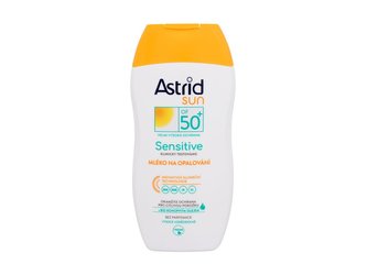 Astrid Mléko na opalování pro citlivou pokožku OF 50+ 150 ml unisex