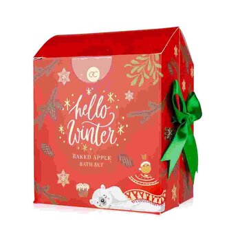 Accentra Dárková sada tělové péče s pilníkem na nehty Hello Winter woman