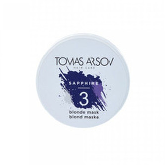 Tomas Arsov Maska potlačují žluté a zlatavé tóny vlasů Sapphire (Blonde Mask) 250 ml unisex