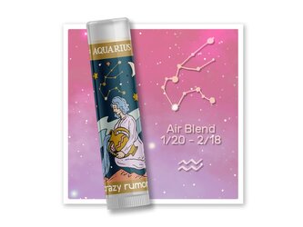 Crazy Rumors Balzám na rty Zodiac - Vodnář (Lip Balm) 4,4 ml woman